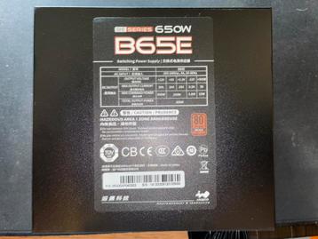 650W PSU - 80+ Bronze - Zo goed als nieuw (B65E BE Series) beschikbaar voor biedingen