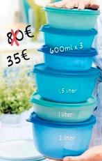 Tupperware set ruimtekommen, Maison & Meubles, Cuisine| Tupperware, Enlèvement ou Envoi, Neuf