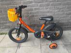 Kinderfiets Btwin 14 inch met zijwieltjes en mandje, Fietsen en Brommers, Fietsen | Kinderfietsjes, Ophalen, Zo goed als nieuw