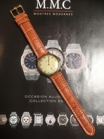 Vintage Omega-horloge uit 1947 in 80 micron verguld beschikbaar voor biedingen