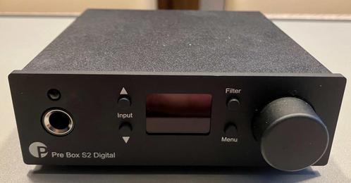Pro-Ject Pre Box S2 digital - DAC/pré-ampli/ampli casque, Audio, Tv en Foto, Converters, Zo goed als nieuw, Ophalen
