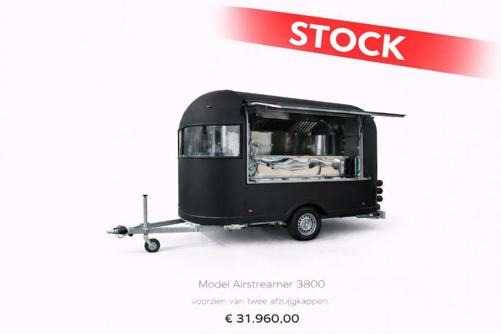 mooie Airstreamer foodtrailer uit voorraad leverbaar..., Articles professionnels, Horeca | Food, Enlèvement ou Envoi