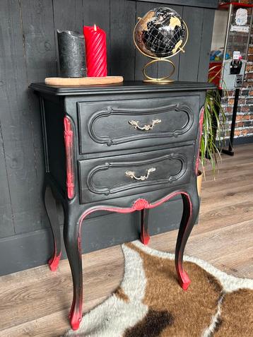 Vintage upcycled kastje kast