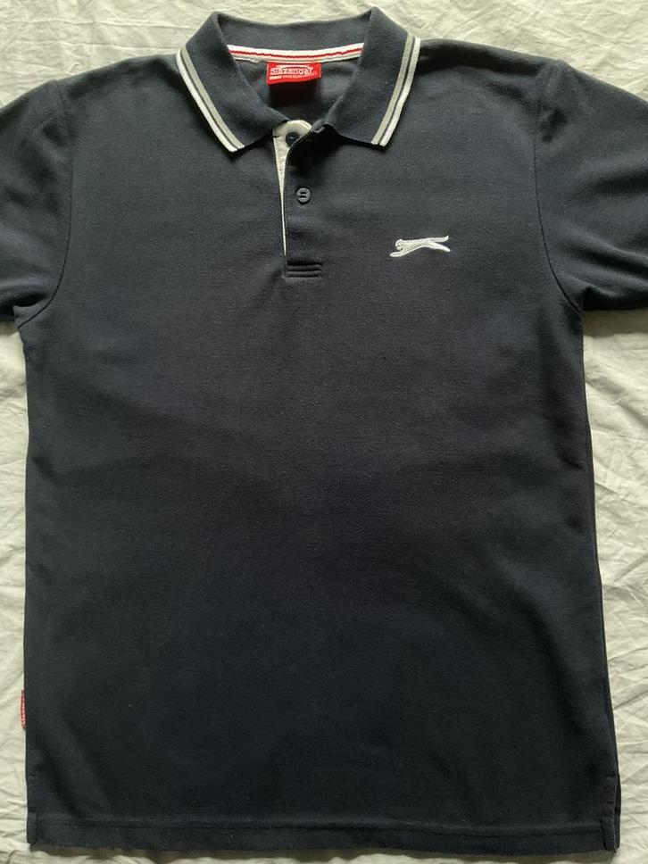Slazenger donkerblauwe polo XS of witte polo S, Kleding | Heren, Polo's, Wit, Ophalen of Verzenden