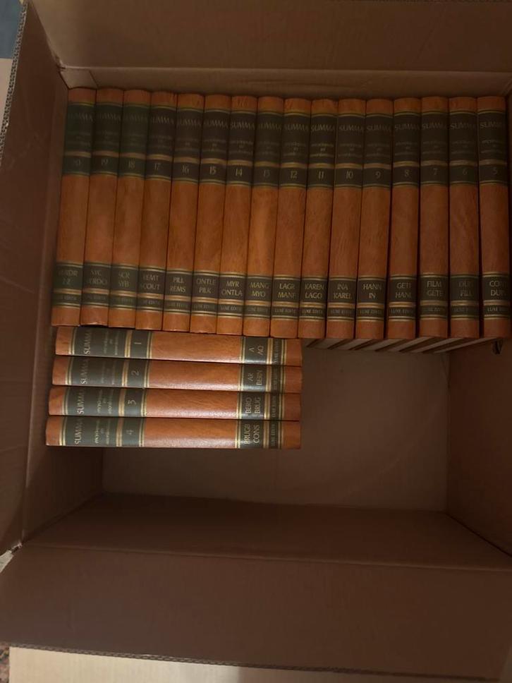 SUMMA – Encyclopedie van de Wereldkennis (20 delen, 1973), Boeken, Encyclopedieën, Zo goed als nieuw, Ophalen
