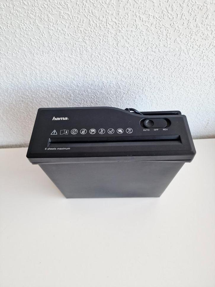 HAMA - Destructeur de papier, Diversen, Bureau-accessoires, Zo goed als nieuw, Ophalen of Verzenden