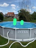 Intex prism frame zwembad 4,57m X 1,07m te koop, Tuin en Terras, Ophalen, Zo goed als nieuw