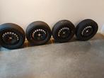 Velgen met winterbanden Opel Corsa 2011, Ophalen, Gebruikt, 15 inch, Banden en Velgen