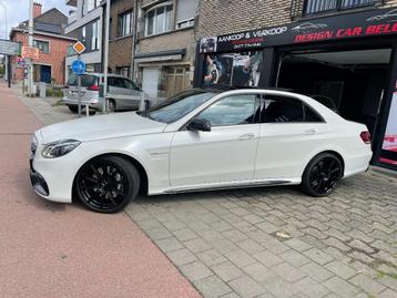 Mercedes E63 AMG 2015 80000km Designo Magno Kashmir Wit beschikbaar voor biedingen