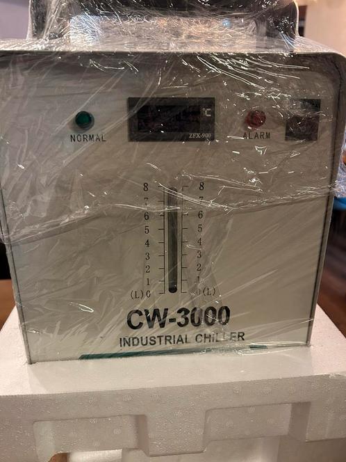 Professionele Waterkoeler CW-3000–Ideaal voor CO₂ Laser &CNC, Zakelijke goederen, Machines en Bouw | Overig, Ophalen of Verzenden