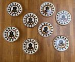 Set van 11 borden KIMONO BOCH La Louvière Vintage, Ophalen