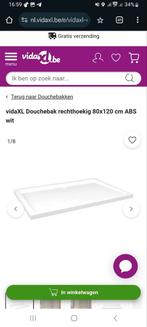 NIEUWE douchebak 80x120, Ophalen, Nieuw