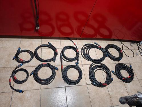 12 x 4x2'5 - 4 polig   speaker cable 2m - 9m, Muziek en Instrumenten, Kabels en Stekkers, Zo goed als nieuw, Ophalen of Verzenden