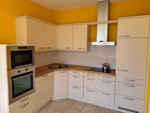 Occasie Keuken (gedemonteerd), Huis en Inrichting, Keuken | Complete keukens, Gebruikt, Hoekkeuken, Wit, Hout, Ophalen