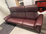Stressless. Lederen 3zit met relax functie. + 1 relax., Huis en Inrichting, Ophalen, Gebruikt, Leer