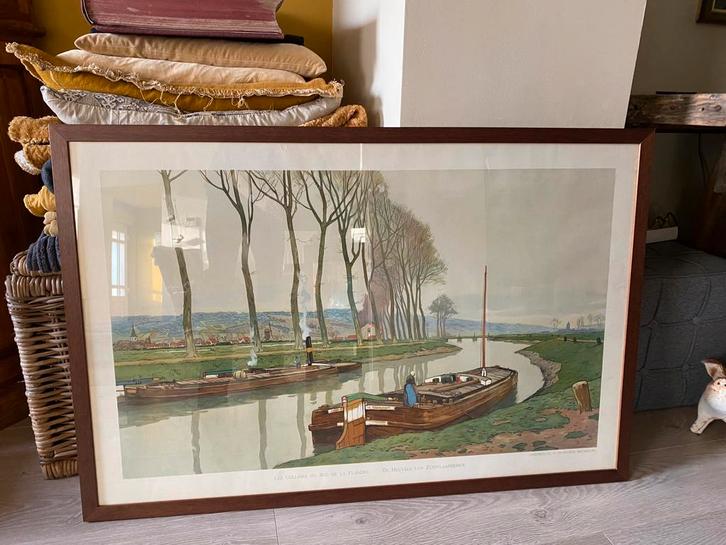 Affiche Henri Cassiers, Antiquités & Art, Art | Peinture | Classique, Enlèvement