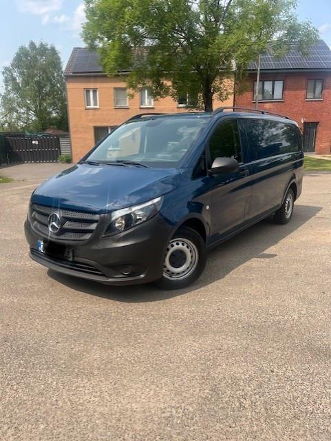Mercedes Vito 114CDI 136PK 2100cc L3 Extra Lang, Autos, Mercedes-Benz, Entreprise, Achat, Vito, Cruise Control, Attache-remorque