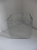 MICA vierkante glazen vaas (100% handgemaakt), Ophalen, Overige kleuren, Minder dan 50 cm, Glas