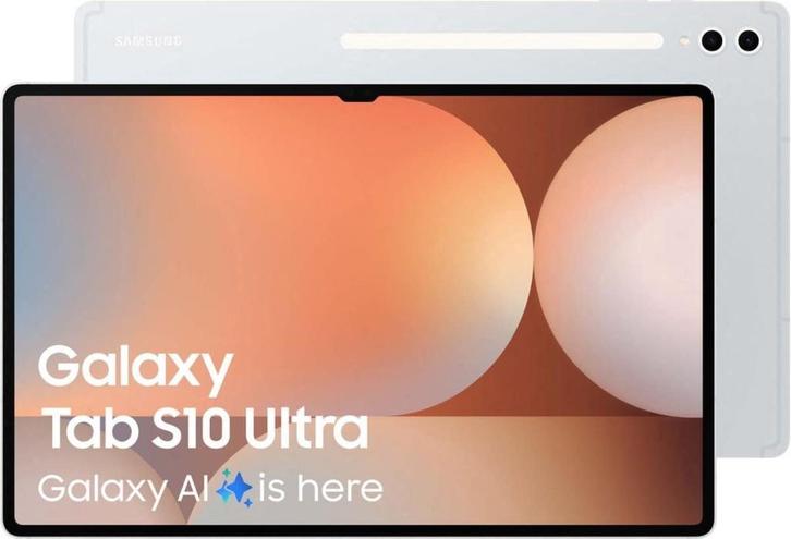 Samsung Galaxy Tab S10 Ultra - Wifi - 12/256GB - Silver, Computers en Software, Android Tablets