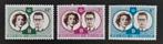 Belgique : COB 1169/71 ** Mariage royal 1960., Timbres & Monnaies, Timbres | Europe | Belgique, Gomme originale, Neuf, Sans timbre
