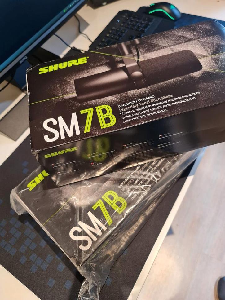 SHURE SM7B Nouveau., Musique & Instruments, Microphones, Neuf, Enlèvement ou Envoi