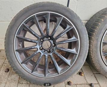 mercedes velgen met winterbanden  beschikbaar voor biedingen