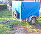 Aanhangwagen met zeil, Ophalen, Gebruikt