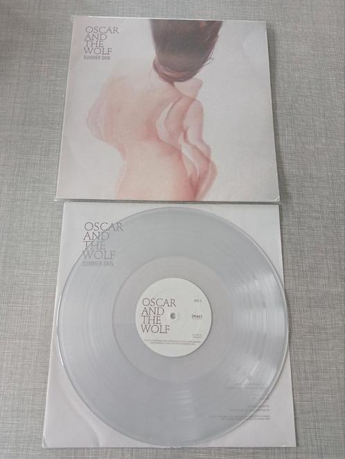 Rare 12" Oscar and The Wolf " Summer Skin " fully signed, Cd's en Dvd's, Vinyl | Pop, Gebruikt, 2000 tot heden, 12 inch, Ophalen of Verzenden