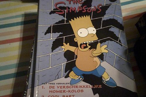 The simpsons/stripuitgeverij/mezzanine strips, Boeken, Stripverhalen, Gelezen, Meerdere stripboeken, Ophalen of Verzenden