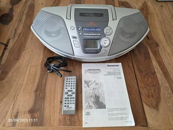 Panasonic RX-ES29 - MP3-cd-speler - Cassettes - Radio beschikbaar voor biedingen