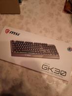 msi game toetsenbord gk30 rgb, Computers en Software, Vintage Computers, Ophalen