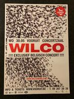 Poster Wilco in Vooruit Gent, Comme neuf, Enlèvement ou Envoi