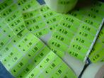 Groene prijsstickers, Diversen, Ophalen of Verzenden, Zo goed als nieuw