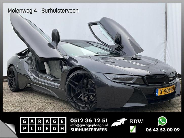 BMW i8 334pk Limited Edition Ferrada HUD 360Cam Nieuwstaat P, Auto's, BMW, Bedrijf, i8, 4x4, ABS, Adaptieve lichten, Airbags, Alarm