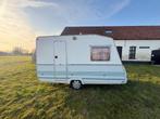 Leuke caravan Sunroller Sevilla MTM: 750kg rijbewijs B, Caravans en Kamperen, Standaardzit, 2 aparte bedden, Particulier, 500 - 750 kg