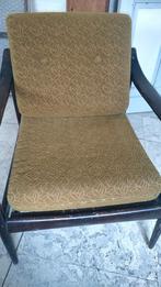 Twee mooie Vintage Scandivische lounge zetels, Huis en Inrichting, Fauteuils, Ophalen, Gebruikt