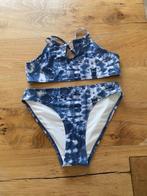 Blauw/witte bikini set 10/12 jaar, Ophalen of Verzenden, Gebruikt, Meisje, Sport- of Zwemkleding