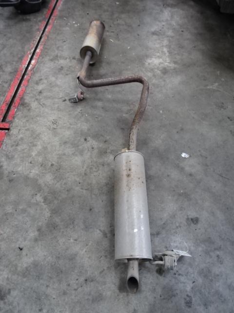 UITLAAT COMPLEET Volkswagen Polo VI (AW1) (01-2017/08-2021), Auto-onderdelen, Uitlaatsystemen, Volkswagen, Gebruikt