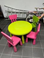IKEA tafel en stoeltjes, Comme neuf, Enlèvement, Table(s) et Chaise(s)