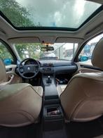 BMW E46 316i (zonder papieren) wel gva en keuring, Auto's, Achterwielaandrijving, 4 cilinders, Blauw, Leder