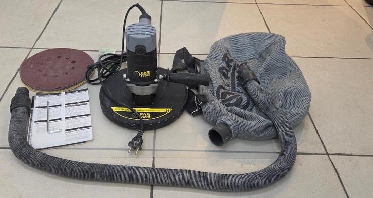 Ponceuse placo Fartools DWF225, Bricolage & Construction, Outillage | Ponceuses, Utilisé, Ponceuse circulaire, 1200 watts ou plus