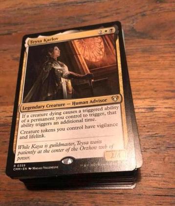 Magic the gathering deck black white beschikbaar voor biedingen