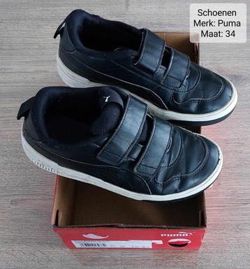 Schoenen unisex: maat 34. Merk puma + doos