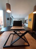 Réhausseur de bureau Sit-Stand (noir) - avec vérin à gaz - c, Maison & Meubles, Bureaux, Enlèvement ou Envoi, Réglable en hauteur