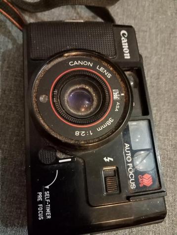 Canon AF35M 35mm Camera w/ 38mm f2.8 lens, Filter  beschikbaar voor biedingen
