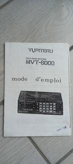 mode d'emploi scaner MULTI BANDE yupiteru MVT6000, Enlèvement ou Envoi