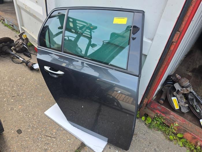 Portier 4Deurs rechts-achter van een Volkswagen Golf (A9W), Auto-onderdelen, Carrosserie, Deur, Volkswagen, Gebruikt, 3 maanden garantie
