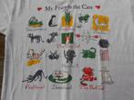t-shirt My Friends the cats maat: M, Kleding | Dames, T-shirts, ANDERE, Maat 38/40 (M), Ophalen of Verzenden, Wit