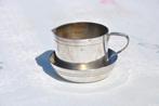 §  pot au lait et sucrier individuel metal argenté, Enlèvement ou Envoi, Argent