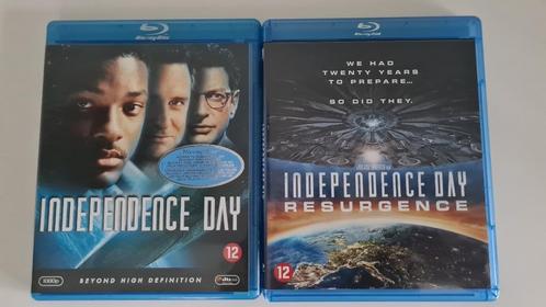 Independence Day + Independence Day Resurgence, CD & DVD, Blu-ray, Comme neuf, Science-Fiction et Fantasy, Enlèvement ou Envoi